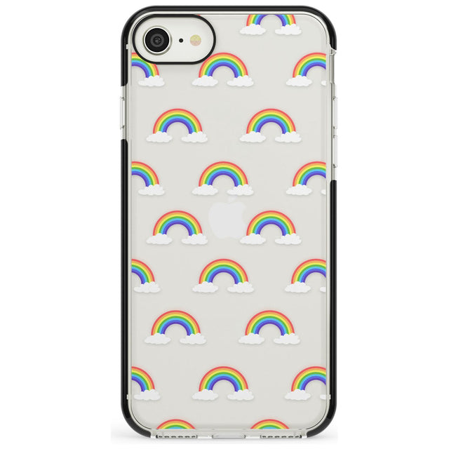 Rainbow of possibilities Black Impact Phone Case for iPhone SE 8 7 Plus