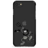 Dancing Devil Black Impact Phone Case for iPhone SE 8 7 Plus