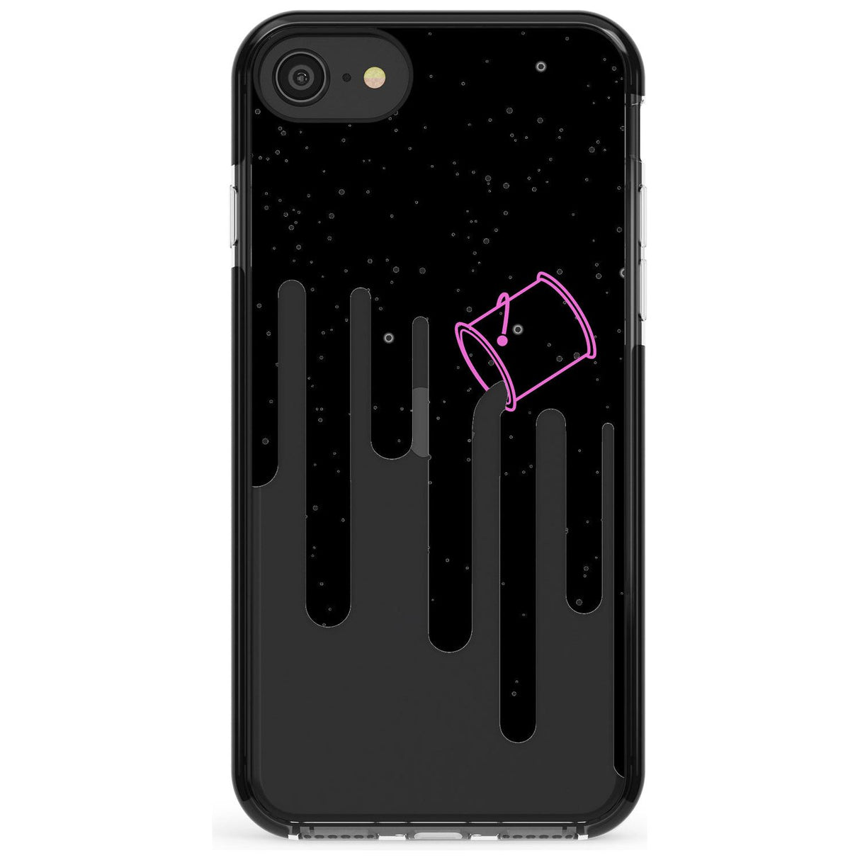 Space Bucket Pink Fade Impact Phone Case for iPhone SE 8 7 Plus