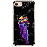 Space Mutation Black Impact Phone Case for iPhone SE 8 7 Plus