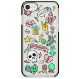 Introvert Sticker  iPhone Case  Black Impact Phone Case - Case Warehouse