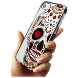 Autumn Sugar Skull Black Impact Phone Case for iPhone SE 8 7 Plus