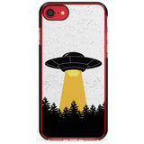 Forest Abduction Black Impact Phone Case for iPhone SE 8 7 Plus