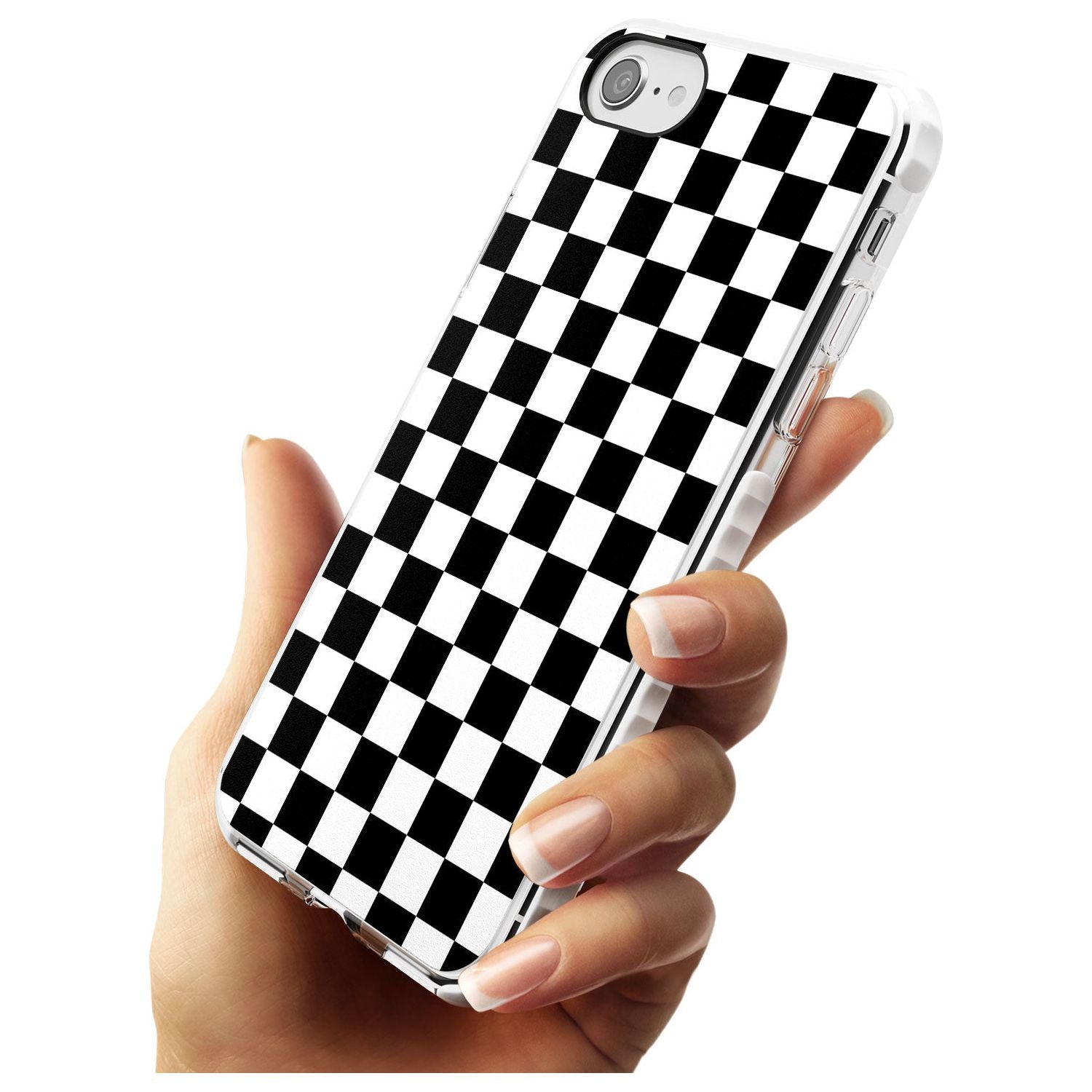 Black Checkered iPhone Case   Phone Case - Case Warehouse