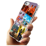 Abstract Photo Grid Impact Phone Case for iPhone SE 8 7 Plus