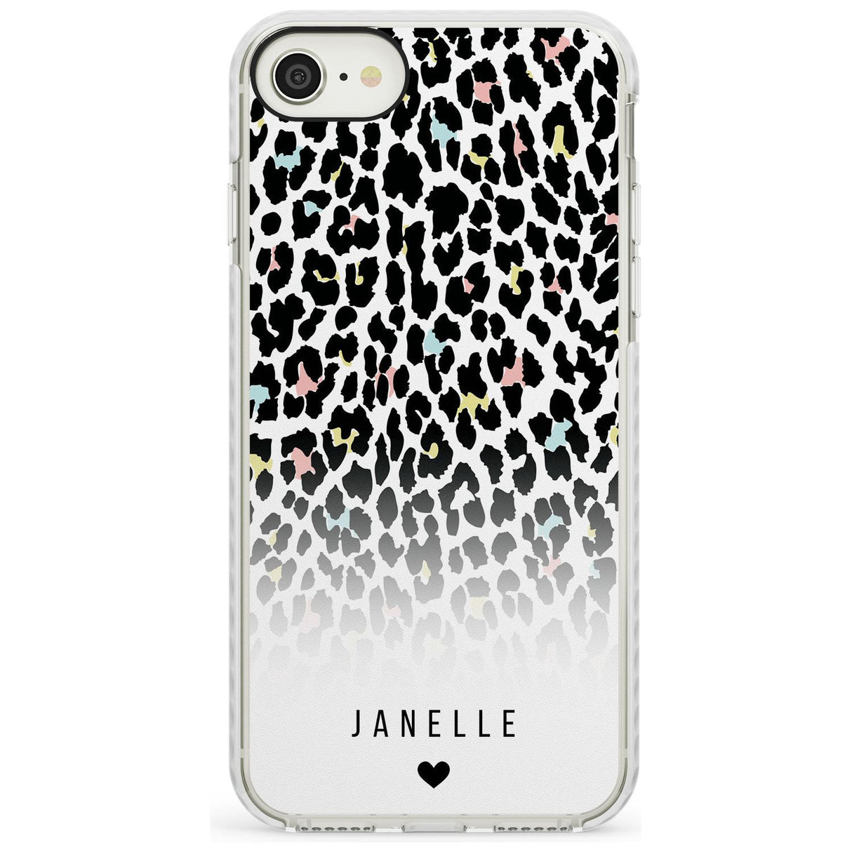 Custom Pastel Leopard Spots iPhone Case  Impact Case Custom Phone Case - Case Warehouse