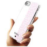 Custom Pink & White Leopard Spots iPhone Case   Custom Phone Case - Case Warehouse