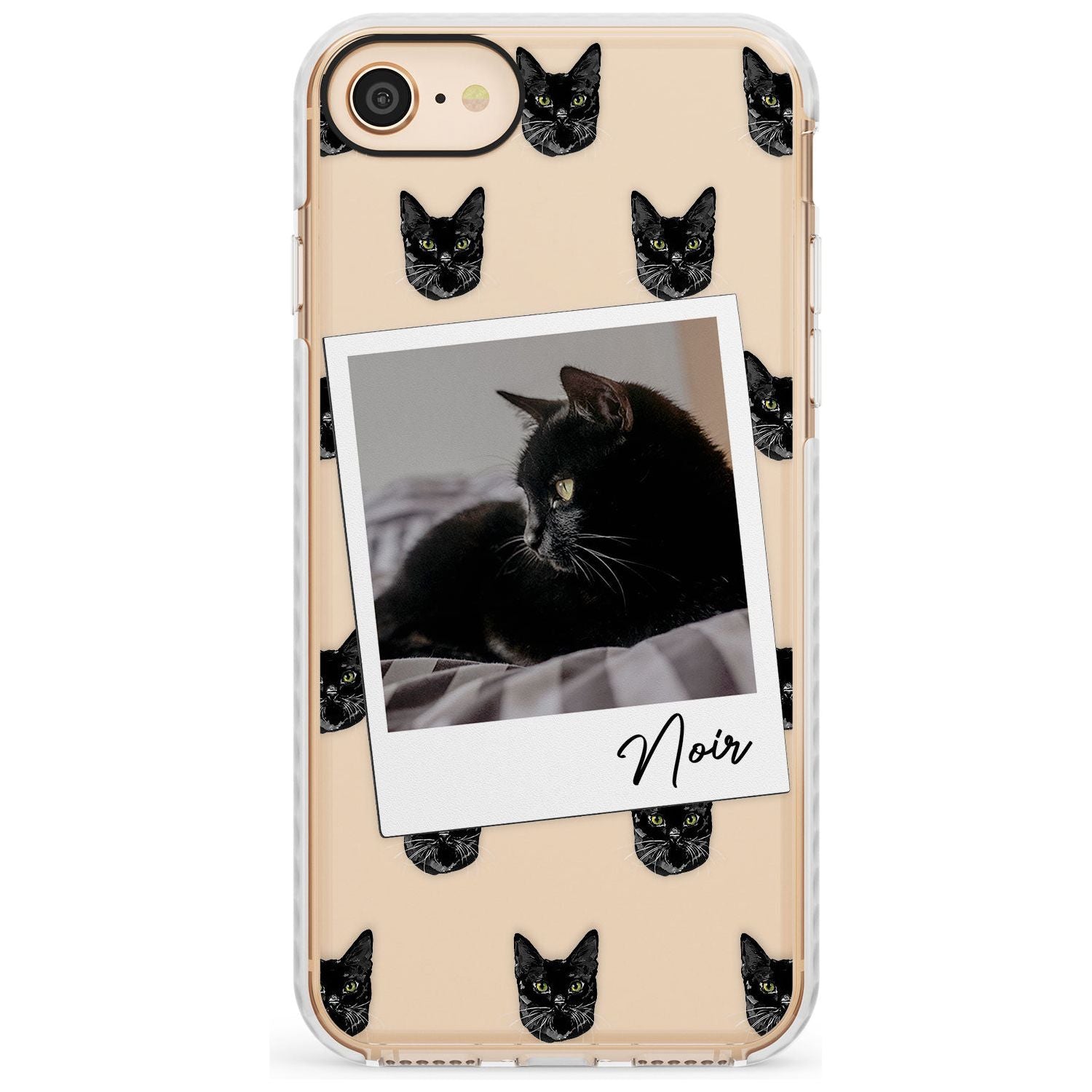 Personalised Bombay Cat Photo Impact Phone Case for iPhone SE 8 7 Plus