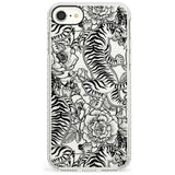 Personalised Chinese Tiger Pattern Impact Phone Case for iPhone SE 8 7 Plus