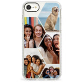 Personalised Heart Photo Grid Phone Case for iPhone SE