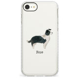 Border Collie Slim TPU Phone Case for iPhone SE 8 7 Plus