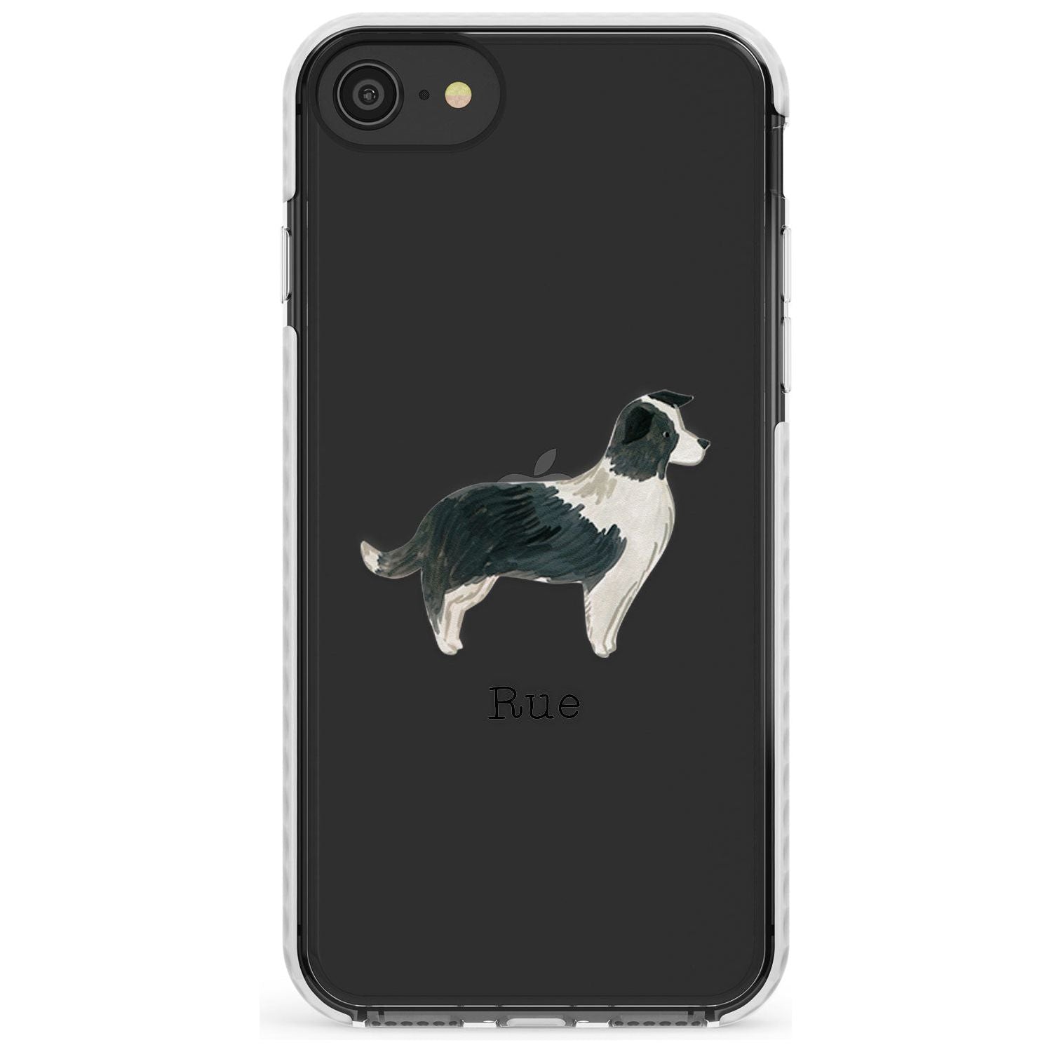 Border Collie Slim TPU Phone Case for iPhone SE 8 7 Plus