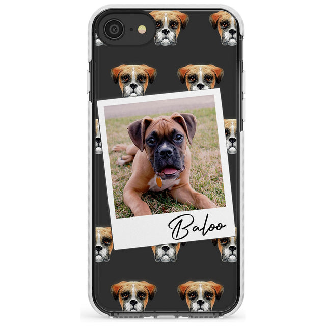 Boxer - Custom Dog Photo Slim TPU Phone Case for iPhone SE 8 7 Plus