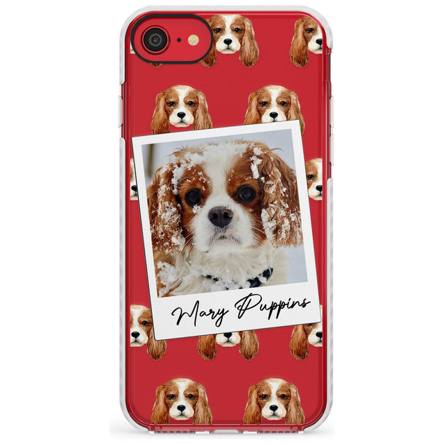 Cavalier King Charles - Custom Dog Photo Slim TPU Phone Case for iPhone SE 8 7 Plus