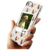 Labrador, Tan - Custom Dog Photo Slim TPU Phone Case for iPhone SE 8 7 Plus