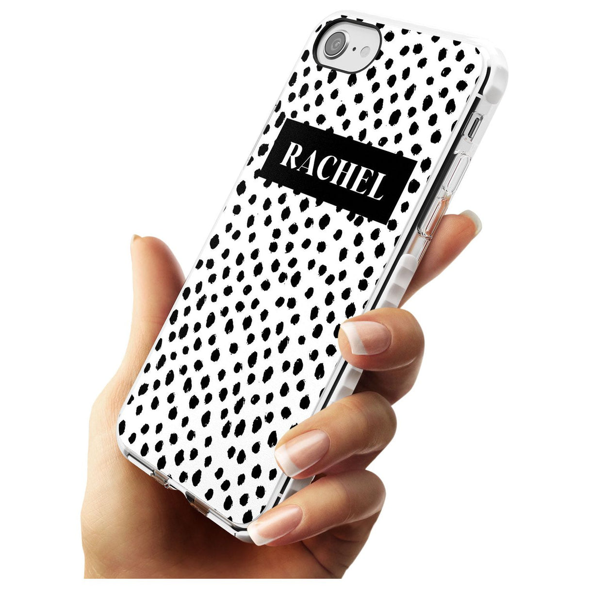 Black Bar & Dots iPhone Case   Custom Phone Case - Case Warehouse