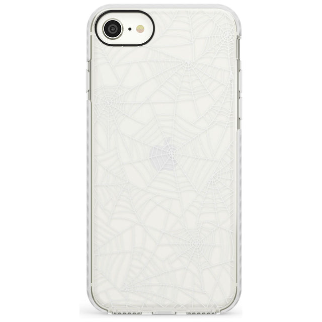 Personalised Spider Web Pattern Impact Phone Case for iPhone SE 8 7 Plus