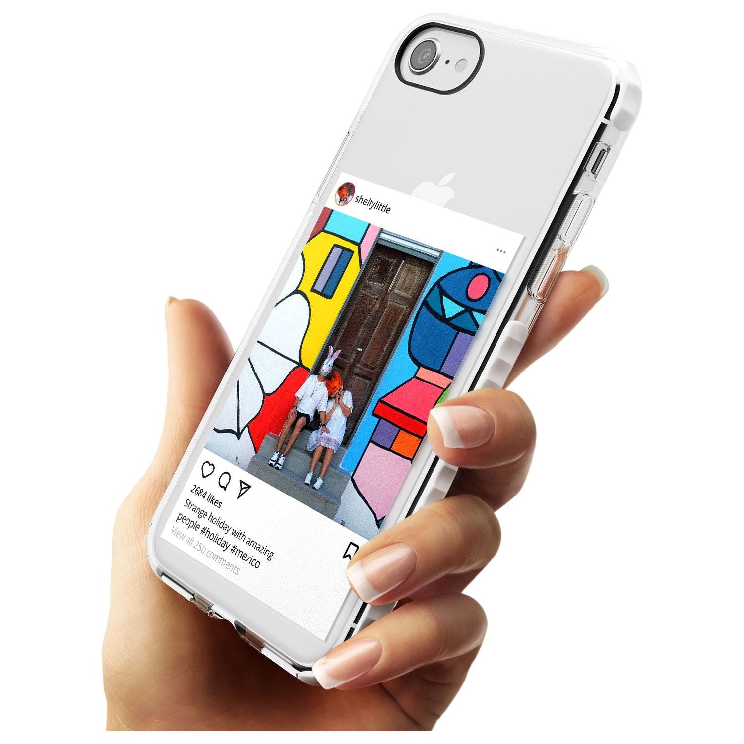 Insta Slim TPU Phone Case for iPhone SE 8 7 Plus