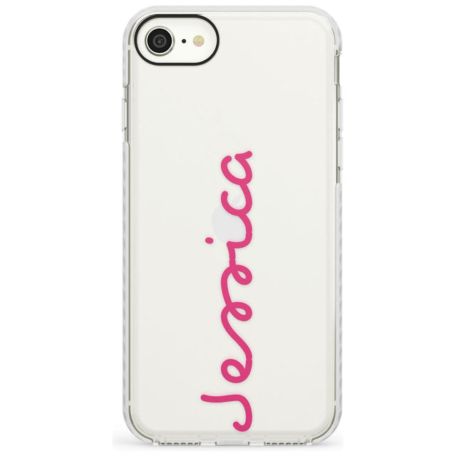 Personalised Summer Name Impact Phone Case for iPhone SE 8 7 Plus