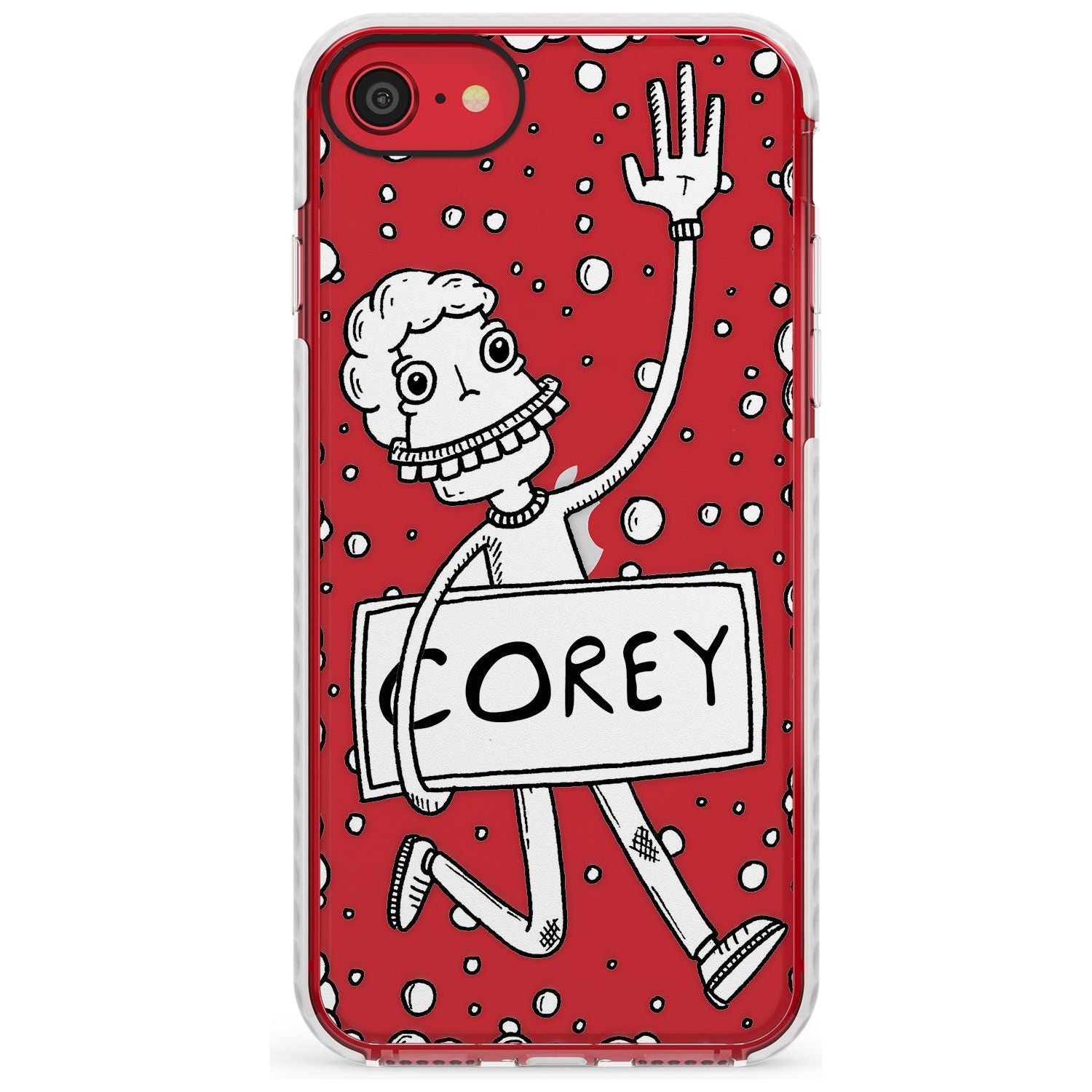 Personalised Custom Banner Boy Impact Phone Case for iPhone SE 8 7 Plus