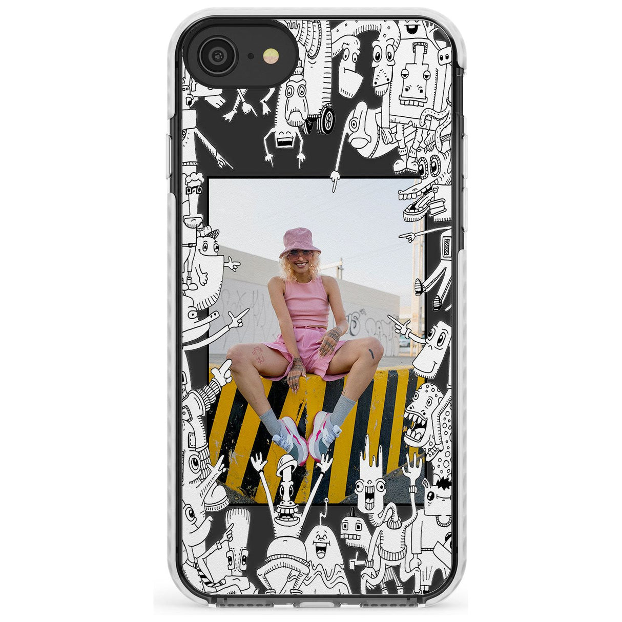 Personalised Look At This Photo Case Impact Phone Case for iPhone SE 8 7 Plus