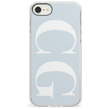 White & Blue Personalised iPhone Case  Impact Case Custom Phone Case - Case Warehouse