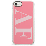 Light & Dark Pink Personalised iPhone Case  Impact Case Custom Phone Case - Case Warehouse