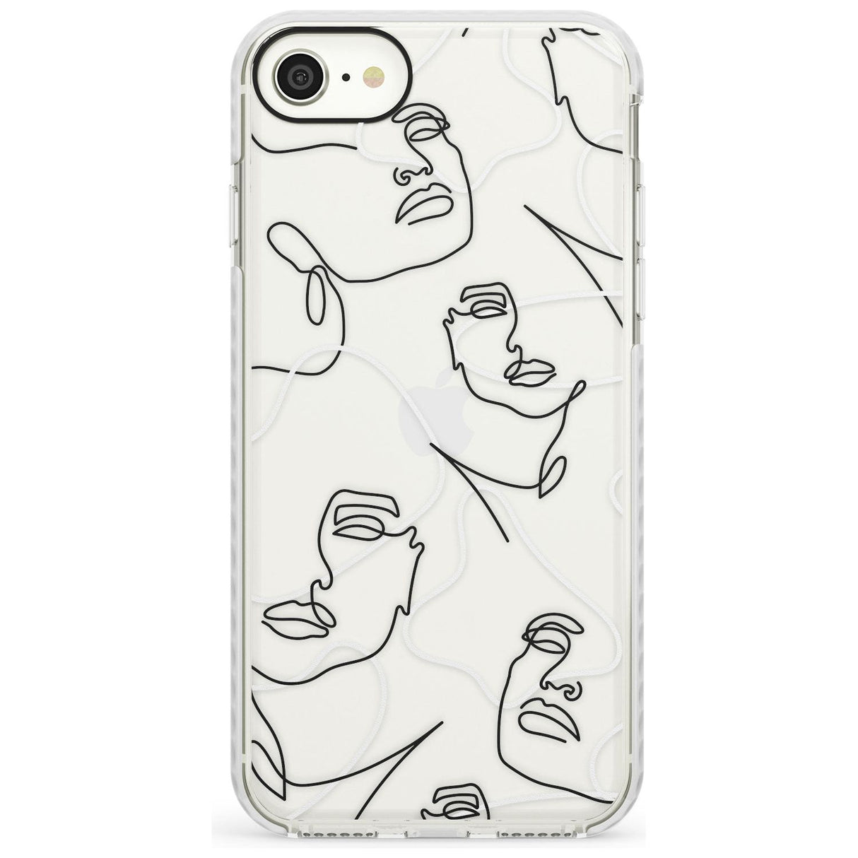 Personalised Abstract Faces Phone Case for iPhone SE