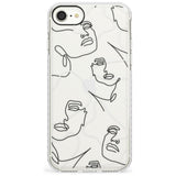 Personalised Abstract Faces Phone Case for iPhone SE