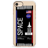 Personalised NASA Boarding Pass (Dark) Impact Phone Case for iPhone SE 8 7 Plus