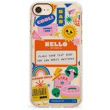 Custom Nostalgia Sticker Mix #2 Slim TPU Phone Case for iPhone SE 8 7 Plus