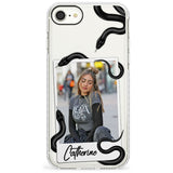 Personalised Snake Instant Photo Phone Case for iPhone SE