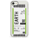 Earth Custom Space Travel Ticket iPhone Case  Impact Case Custom Phone Case - Case Warehouse