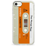 Classic Cassette Slim TPU Phone Case for iPhone SE 8 7 Plus