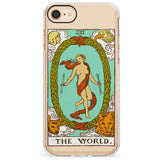 The World Tarot Card - Colour Slim TPU Phone Case for iPhone SE 8 7 Plus