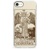 Temperance Tarot Card - Solid Cream Slim TPU Phone Case for iPhone SE 8 7 Plus