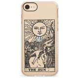 The Sun Tarot Card - Transparent Slim TPU Phone Case for iPhone SE 8 7 Plus