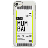 Mumbai Boarding Pass iPhone Case  Impact Case Custom Phone Case - Case Warehouse