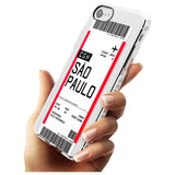 São Paulo Boarding Pass iPhone Case   Custom Phone Case - Case Warehouse