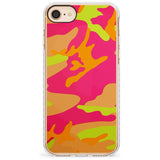 Neon Camo Impact Phone Case for iPhone SE 8 7 Plus