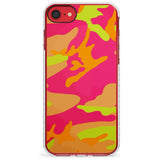 Neon Camo Impact Phone Case for iPhone SE 8 7 Plus