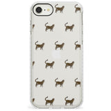 Bengal Cat Pattern Impact Phone Case for iPhone SE 8 7 Plus