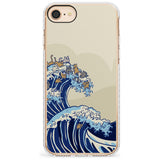 The Great Cat Wave Impact Phone Case for iPhone SE 8 7 Plus