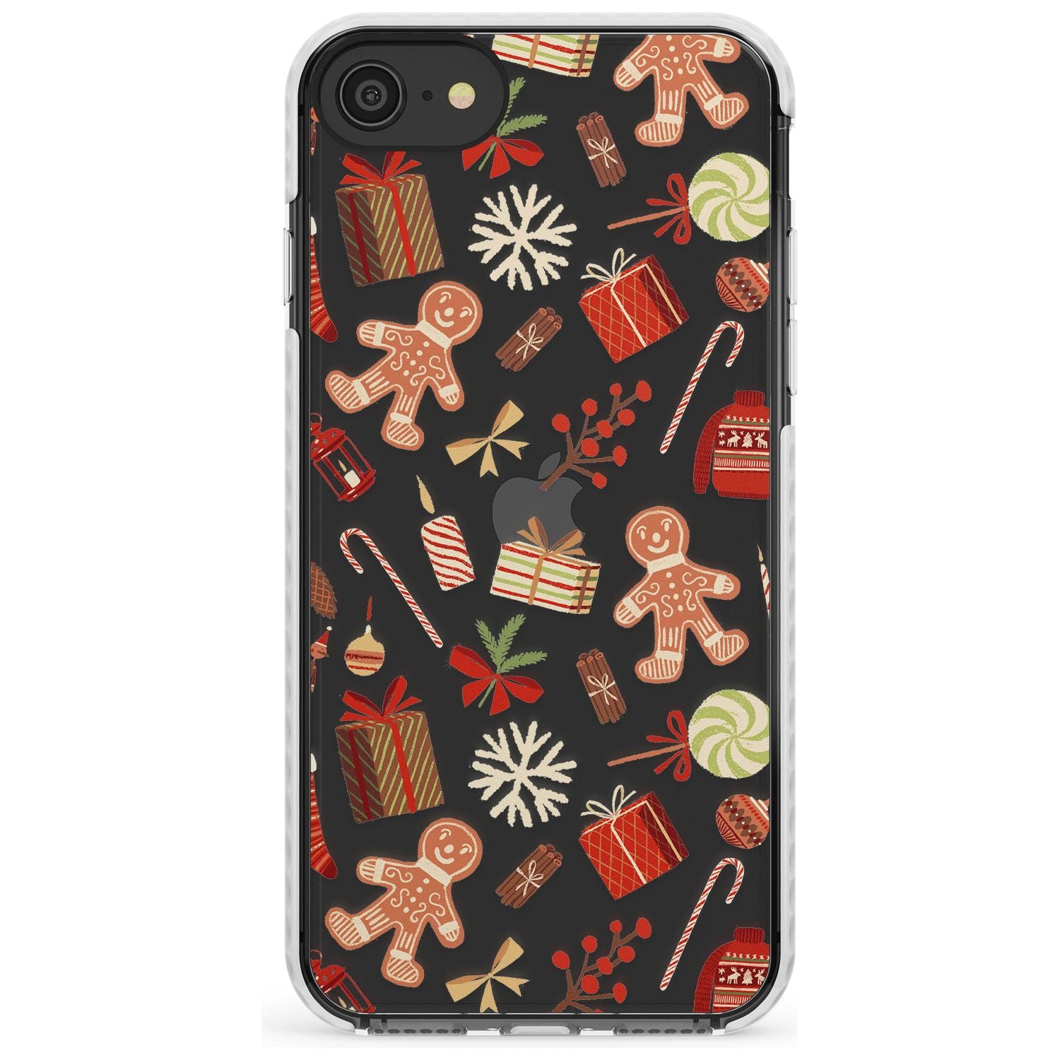 Christmas Assortments Impact Phone Case for iPhone SE 8 7 Plus