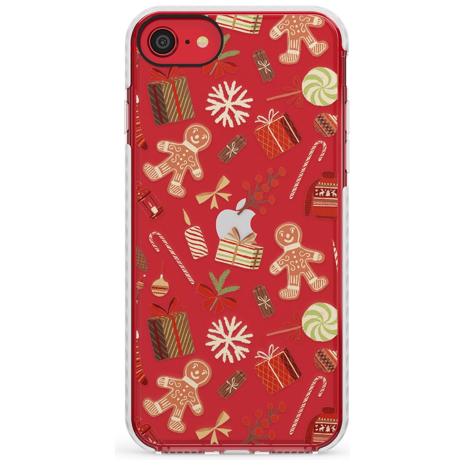 Christmas Assortments Impact Phone Case for iPhone SE 8 7 Plus