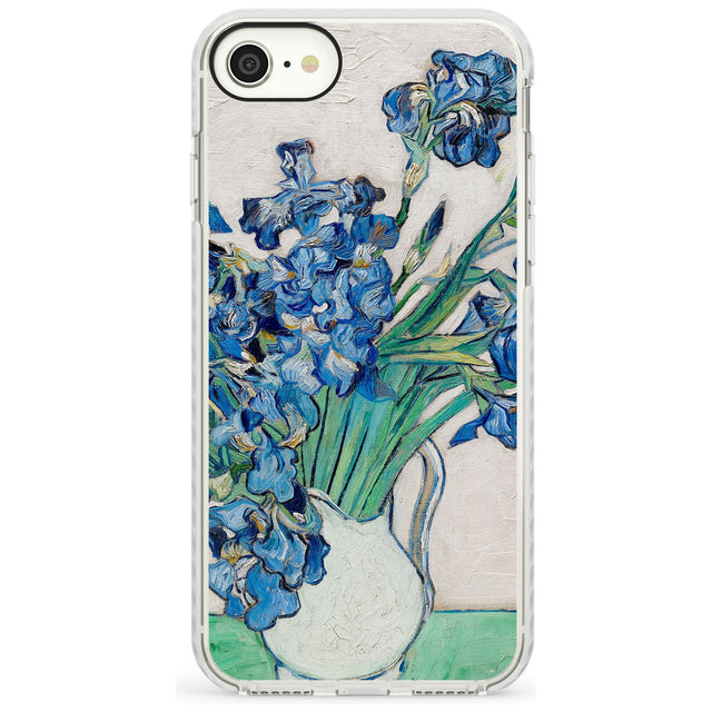 Irises by Vincent Van Gogh Slim TPU Phone Case for iPhone SE 8 7 Plus
