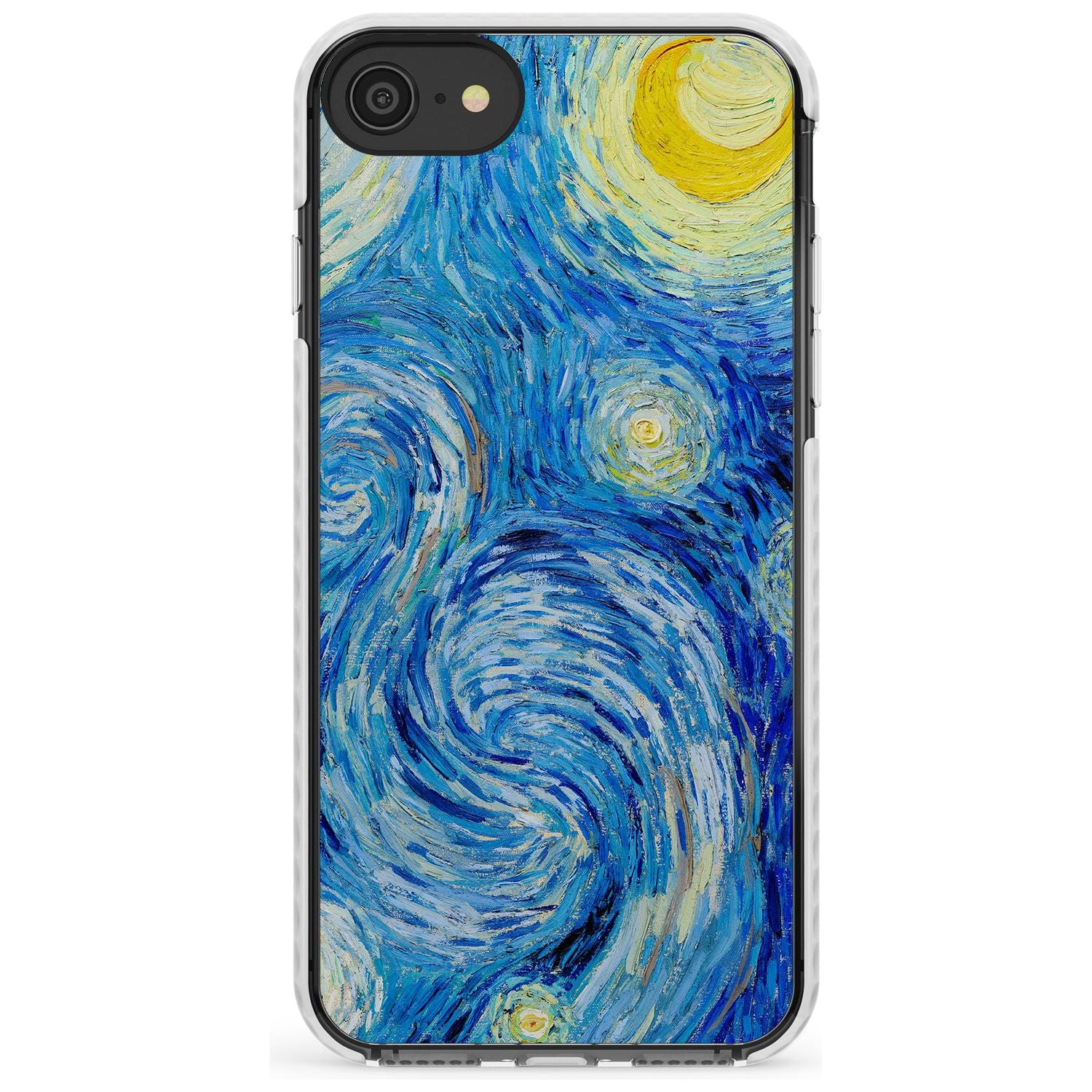 The Starry Night by Vincent Van Gogh Slim TPU Phone Case for iPhone SE 8 7 Plus