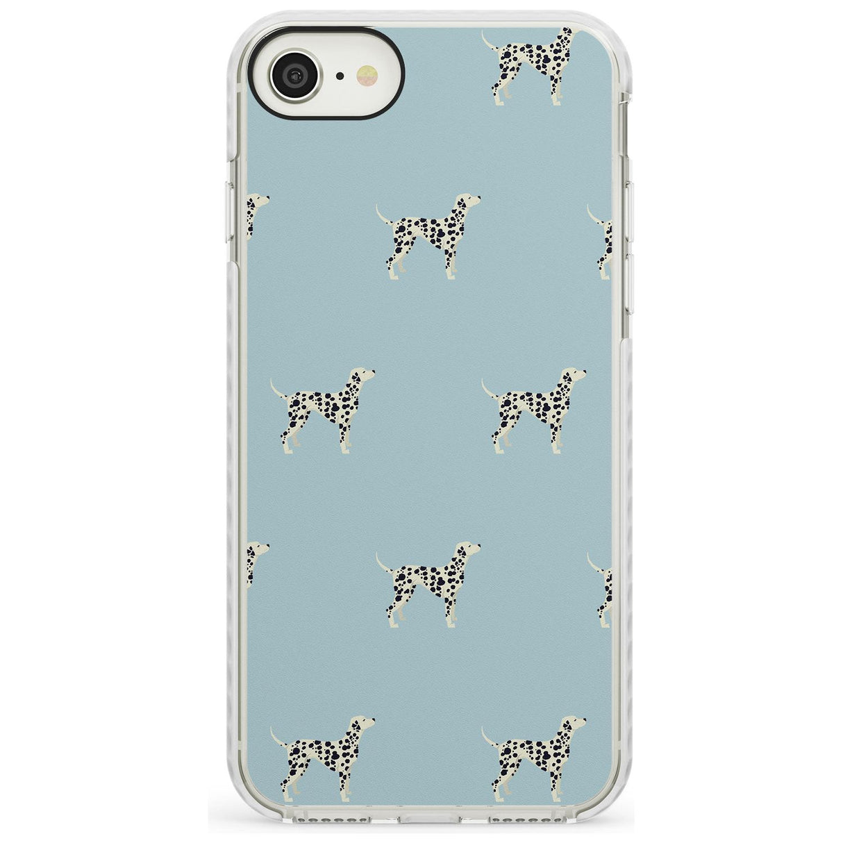 Dalmation Dog Pattern Impact Phone Case for iPhone SE 8 7 Plus