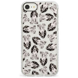 Cocker Spaniel (Black) Watercolour Dog Pattern Impact Phone Case for iPhone SE 8 7 Plus