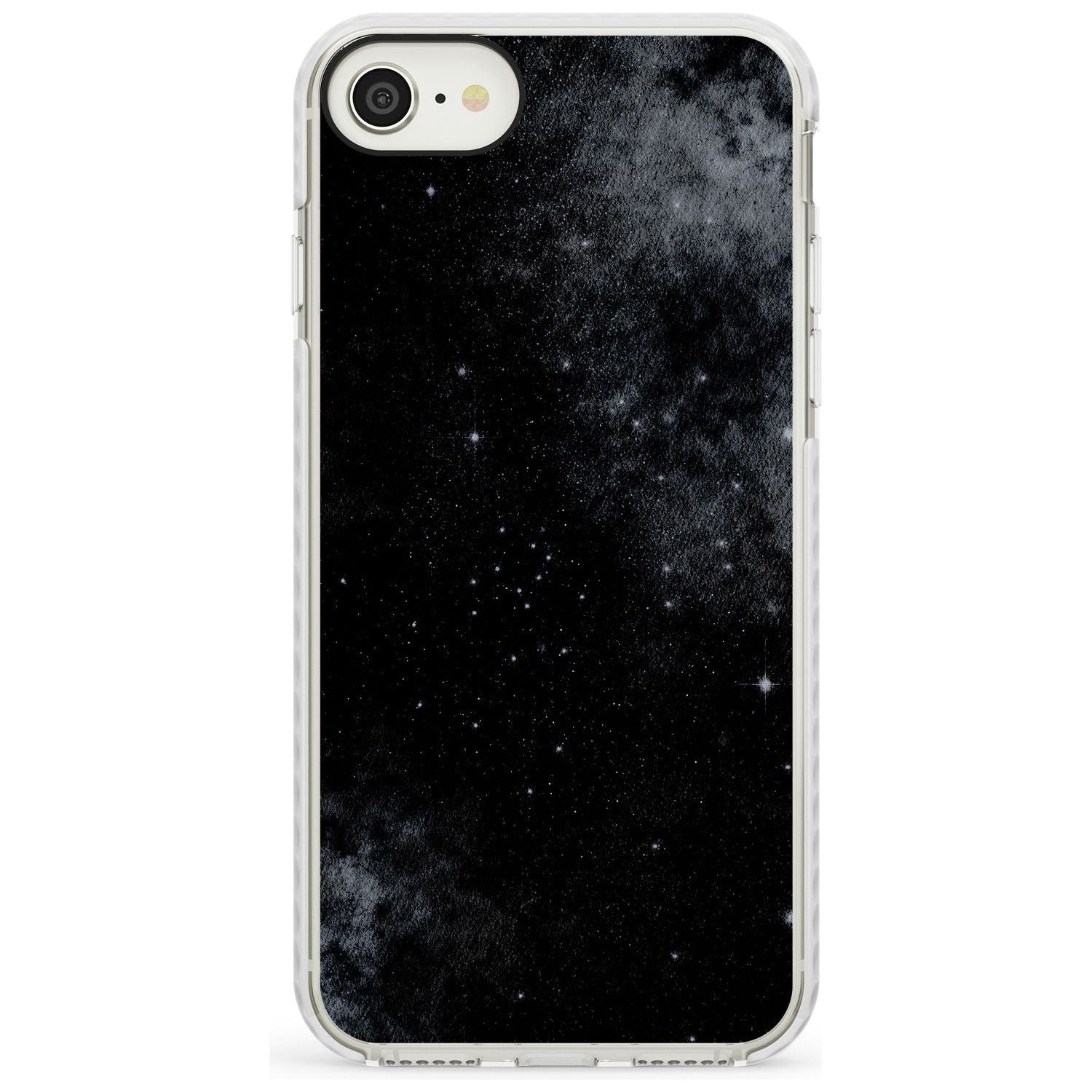 Night Sky Galaxies: Shimmering Stars Phone Case iPhone 7/8 / Impact Case,iPhone SE / Impact Case Blanc Space